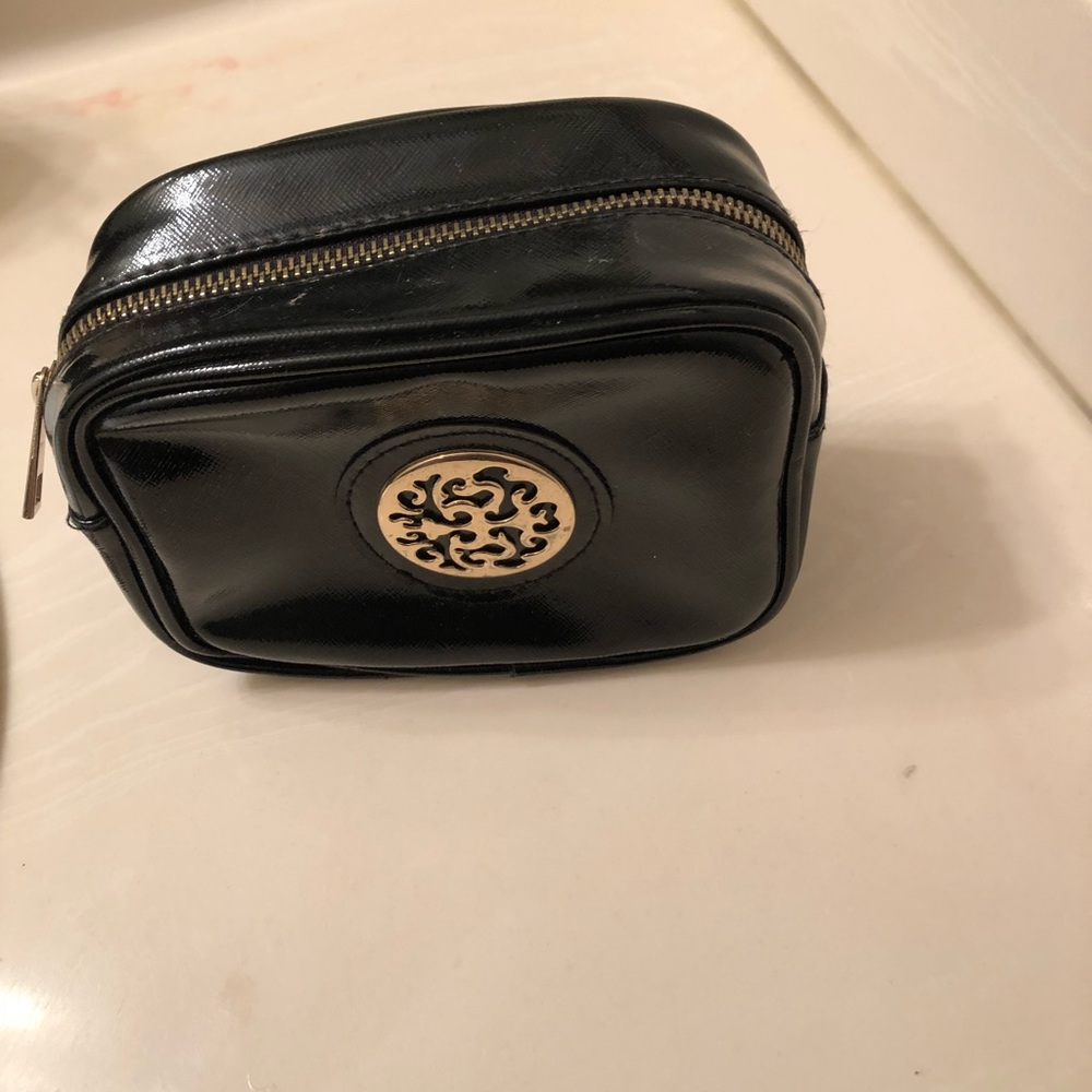 Black make up bag